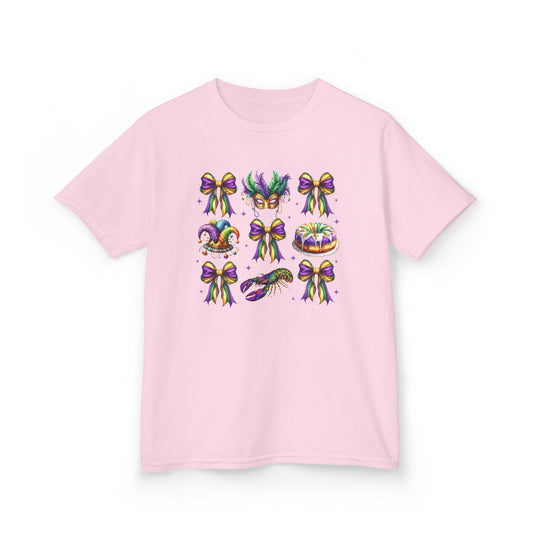 Mardi Gras Kids T-Shirt – Festive Cotton Tee for Celebrations