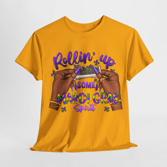 Mardi Gras Unisex Tee - Vibrant Festive Celebration Shirt