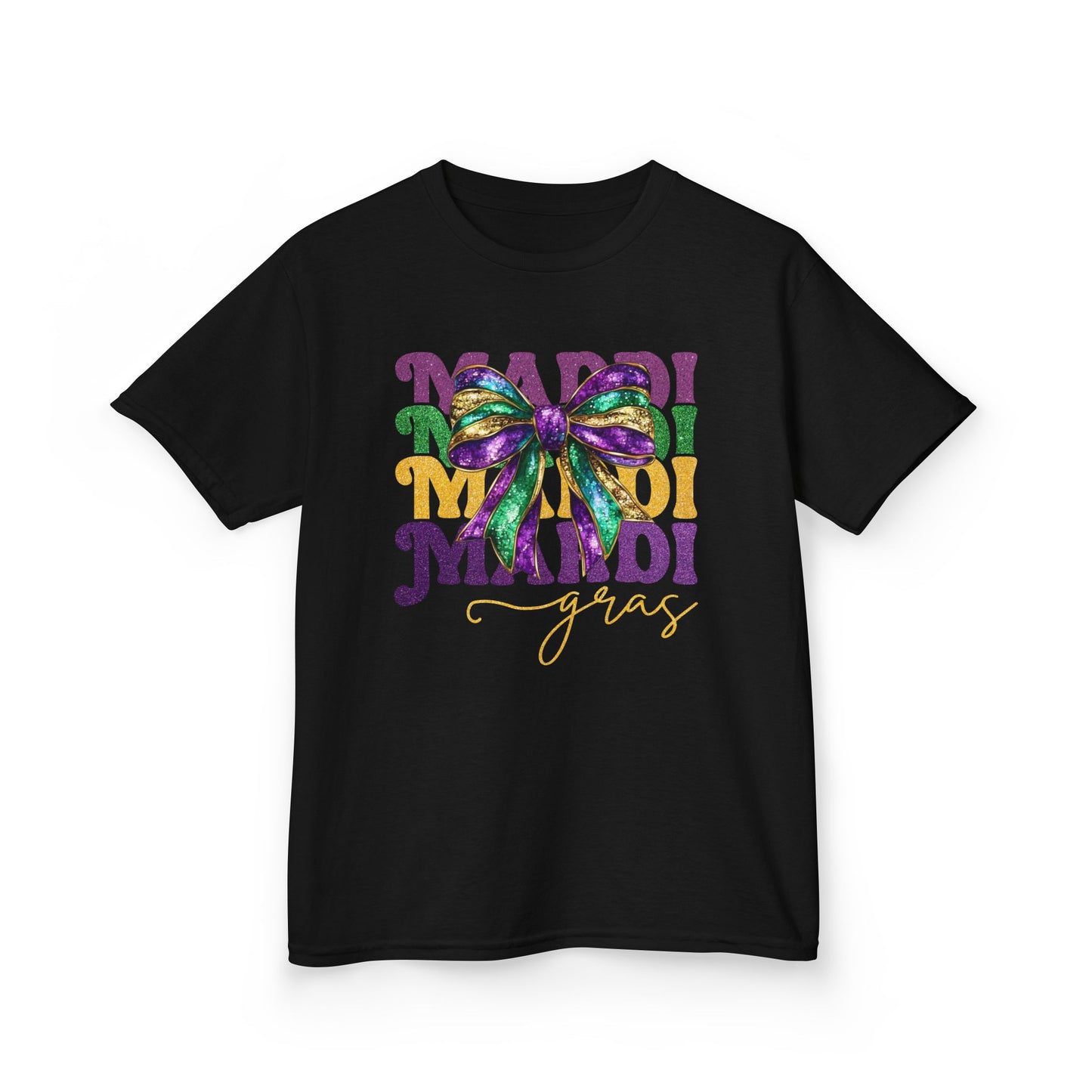 Mardi Gras Kids T-Shirt – Festive Cotton Tee for Celebrations