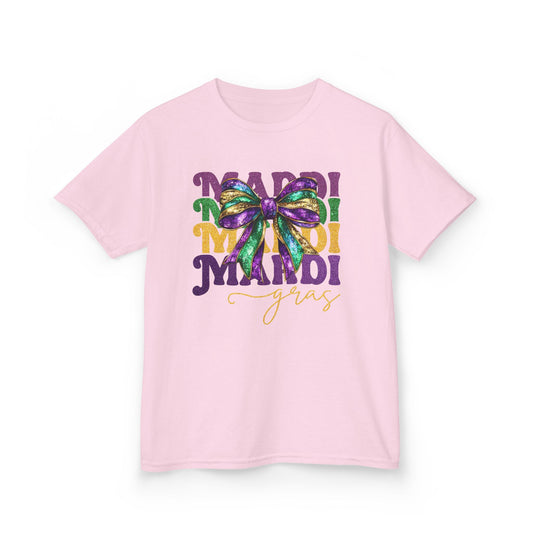 Mardi Gras Kids T-Shirt – Festive Cotton Tee for Celebrations